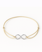 Načíst obrázek do prohlížeče Galerie, ŠŇŮRKOVÝ NÁRAMEK-nekonečno