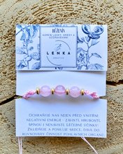 Načíst obrázek do prohlížeče Galerie, NÁRAMEK RŮŽENÍN - pomáhá čistit, posilovat, a vyrovnávat emoce 24