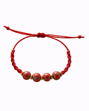 Načíst obrázek do prohlížeče Galerie, NÁRAMEK ČERVENÝ JASPIS - pomáhá ke zdárnému dokončení plánů 32