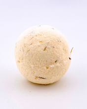 Načíst obrázek do prohlížeče Galerie, ŽLUTÁ ŠUMIVKA S ROCHOVOU SOLÍ-šumivá bomba do koupele