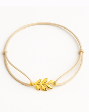 Načíst obrázek do prohlížeče Galerie, POZLACENÝ NÁRAMEK-list