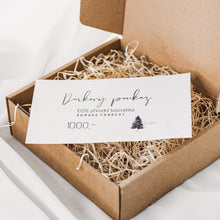 Načíst obrázek do prohlížeče Galerie, Dárkový poukaz na přírodní kosmetiku