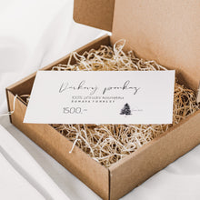 Načíst obrázek do prohlížeče Galerie, Dárkový poukaz na přírodní kosmetiku