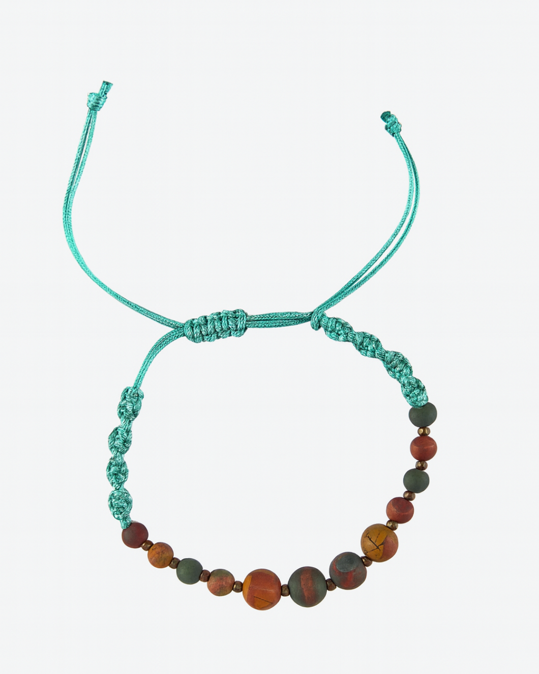 Náramek Jaspis Picasso -tmavý  50