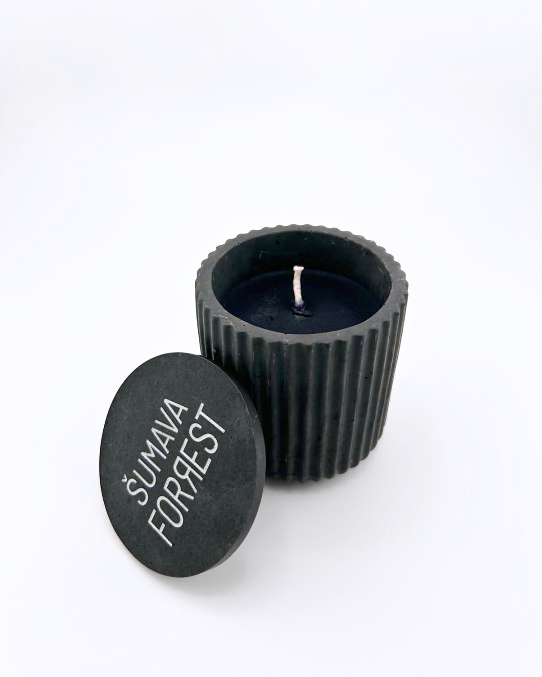 SVÍČKA ZE SÓJOVÉHO VOSKU- s víkem