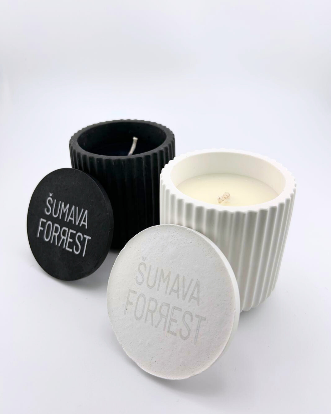 SET SVÍČEK JIN-JANG ZE SÓJOVÉHO VOSKU