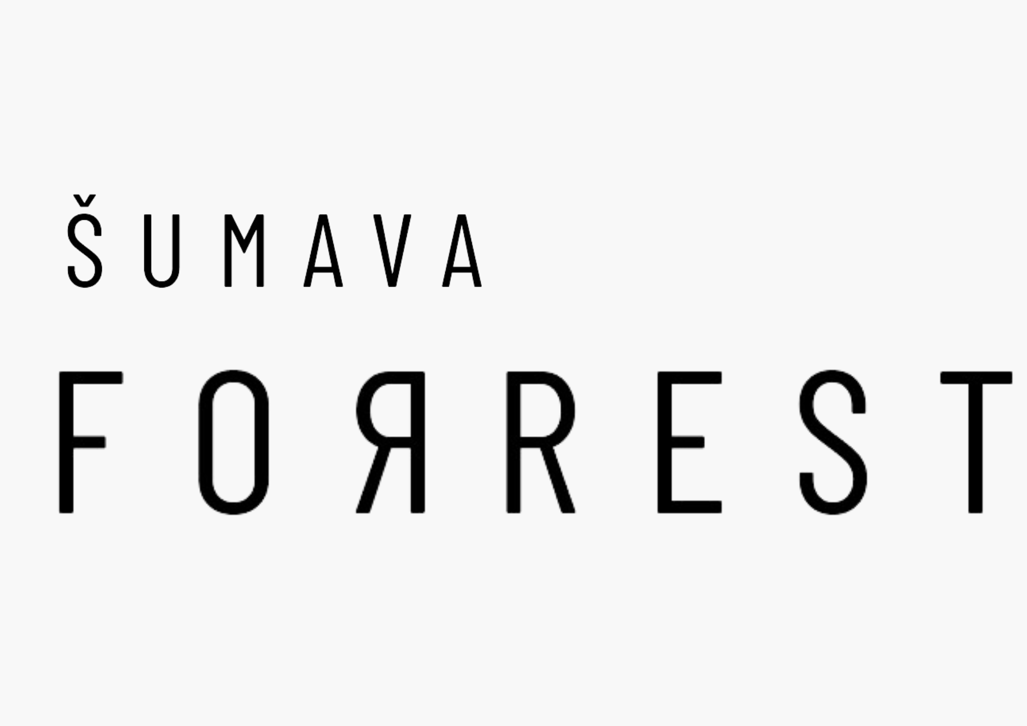 Šumava FOЯREST logo